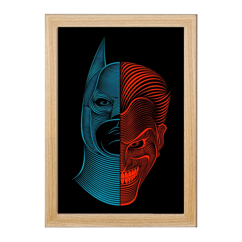 تابلو خندالو مدل بتمن (Batman) کد F3972