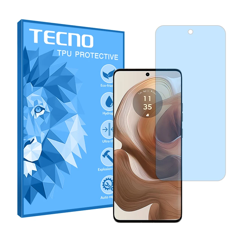 محافظ صفحه نمایش ضد اشعه آبی تکنو مدل Resistant مناسب برای گوشی موبایل موتورولا Edge 50 Ultra