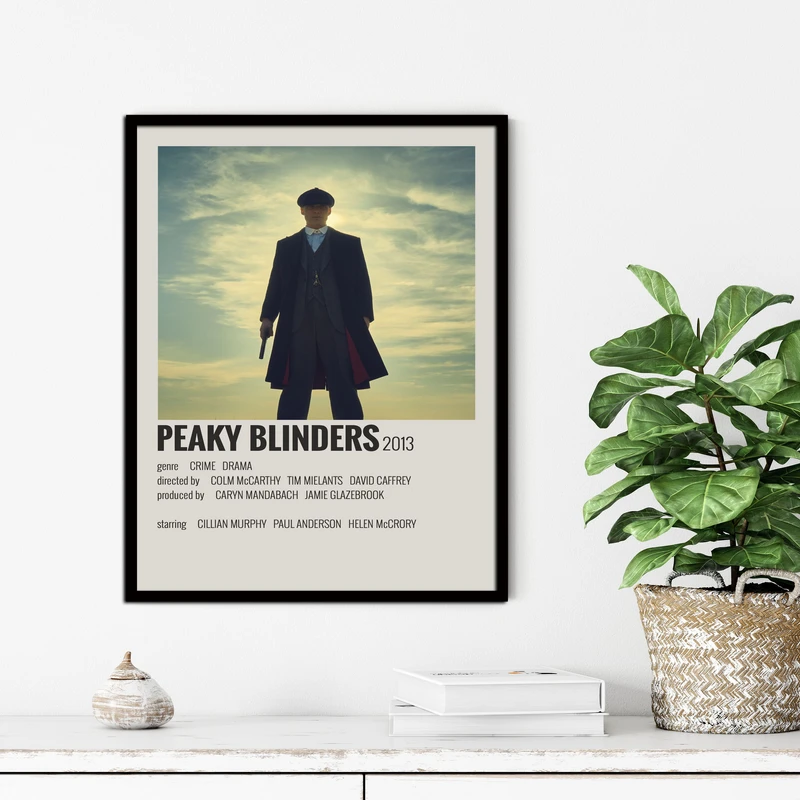 تابلو آتریسا طرح پوستر فیلم Peaky Blinders مدل ATM765