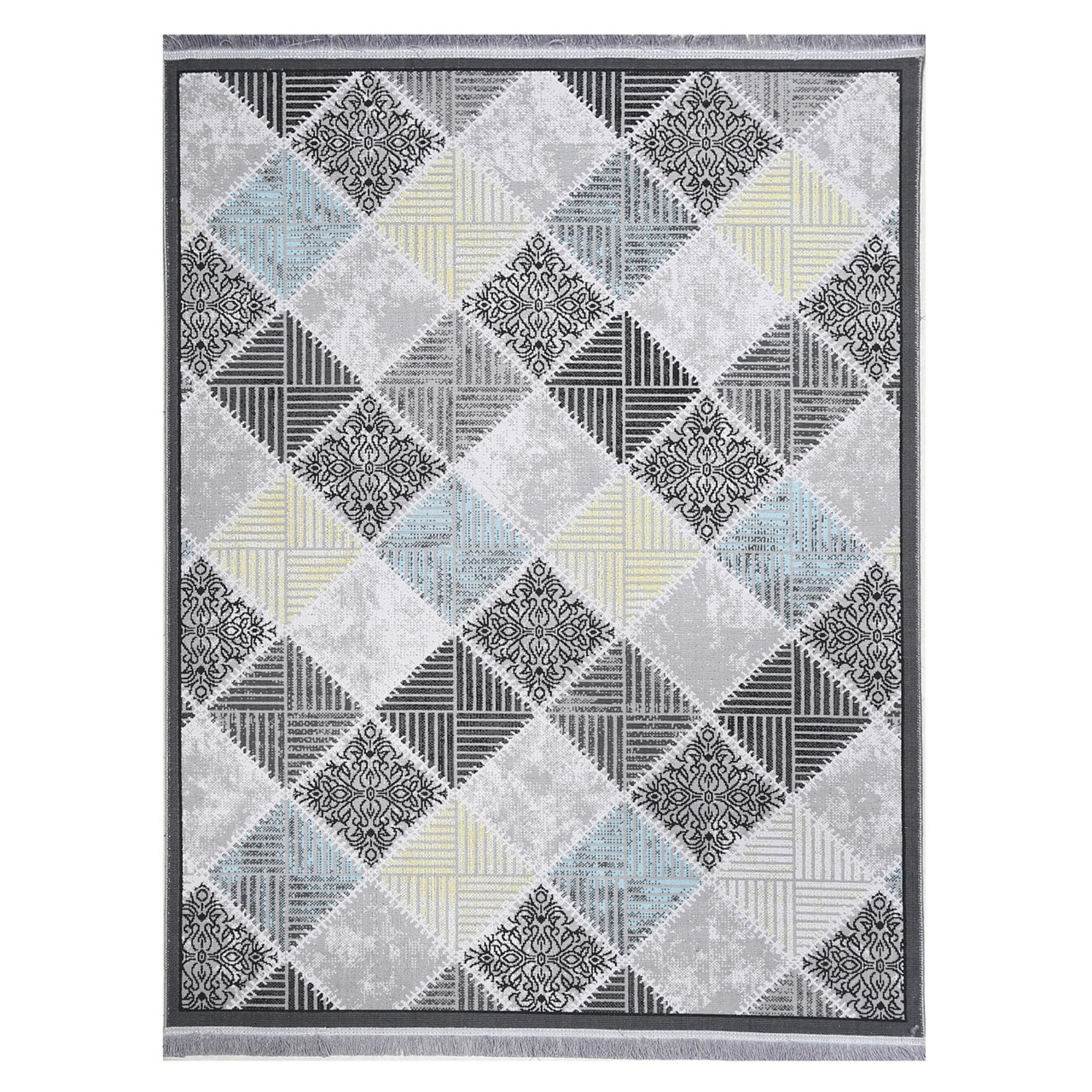 گلیم ماشینی دنیای فرش مدل آرزو کد 1060