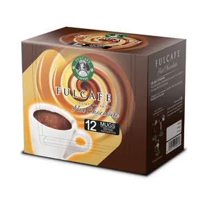 هات‌‌چاکلت فولکافه - 25 گرم بسته 12عددی