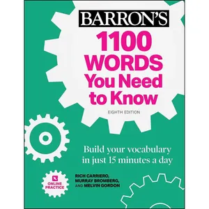 کتاب 1100 Words You Need to Know + Online Practice اثر جمعي از نويسندگان انتشارات Barrons Educational Services