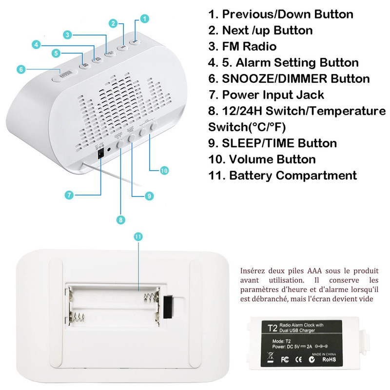 رادیو   مدل t2