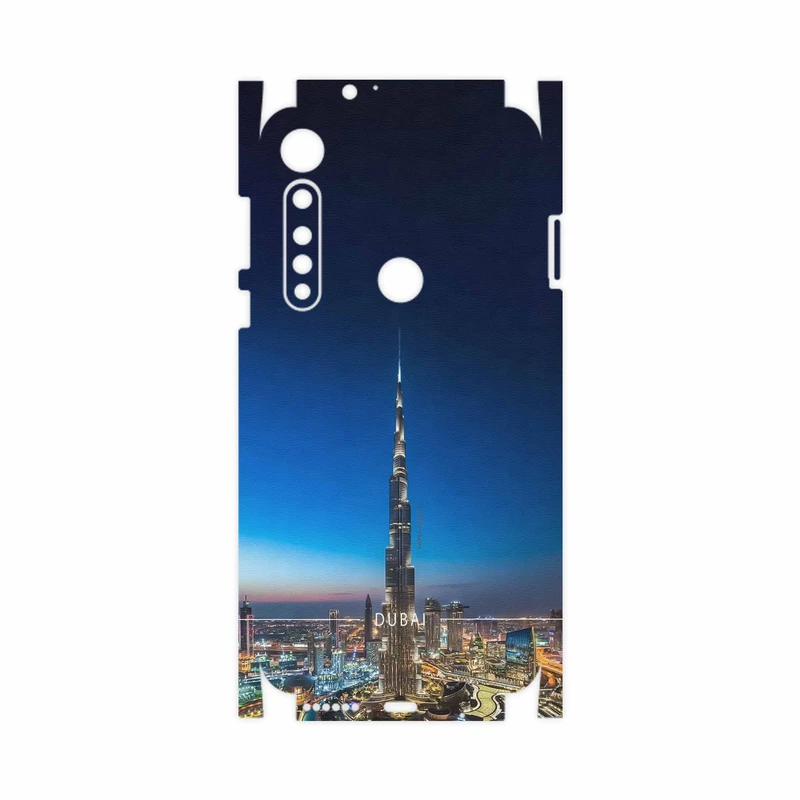 برچسب پوششی ماهوت مدل Dubai City-FullSkin مناسب برای گوشی موبایل موتورولا One Vision Plus