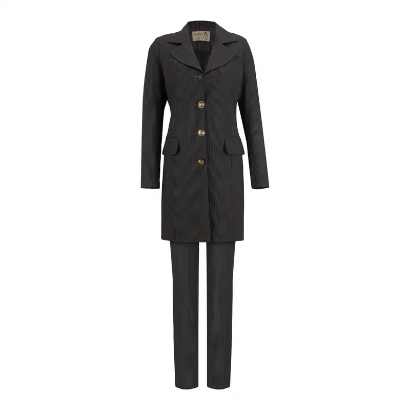 مانتو و شلوار زنانه السانا مدل ابریشم کد 75002