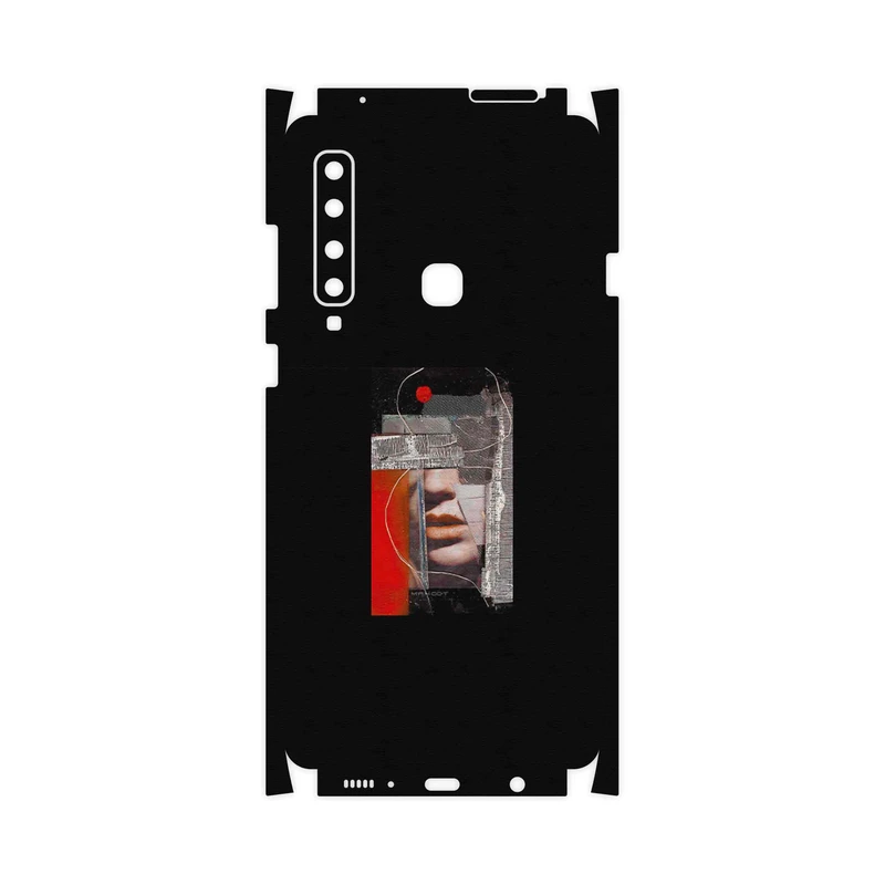 برچسب پوششی ماهوت مدل Collage of Mouth-FullSkin مناسب برای گوشی موبایل سامسونگ Galaxy A9 2018