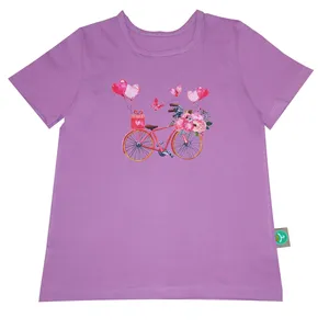 تی شرت آستین کوتاه دخترانه پیتایا مدل B2