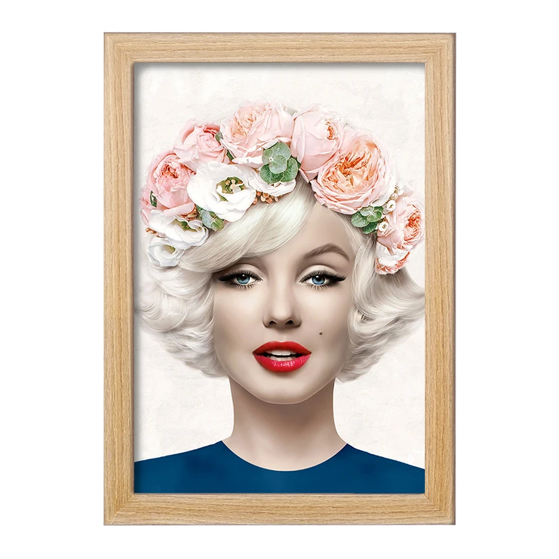 تابلو خندالو مدل مرلین مونرو Marilyn Monroe  کد 3978