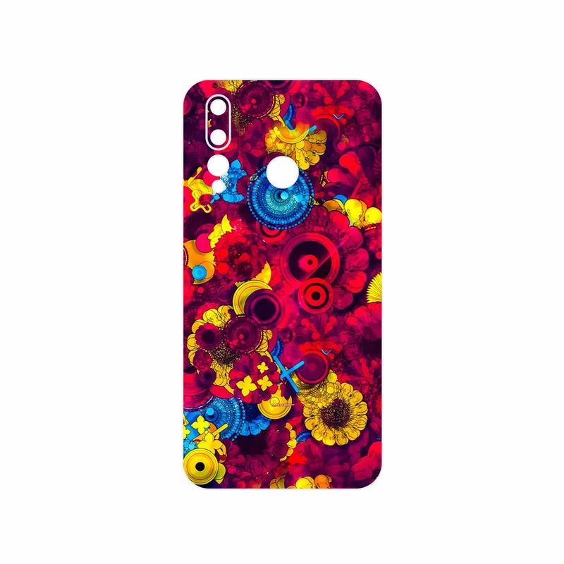 برچسب پوششی ماهوت مدل Vector Flower Garden Digital Art مناسب برای گوشی موبایل هوآوی Nova 4