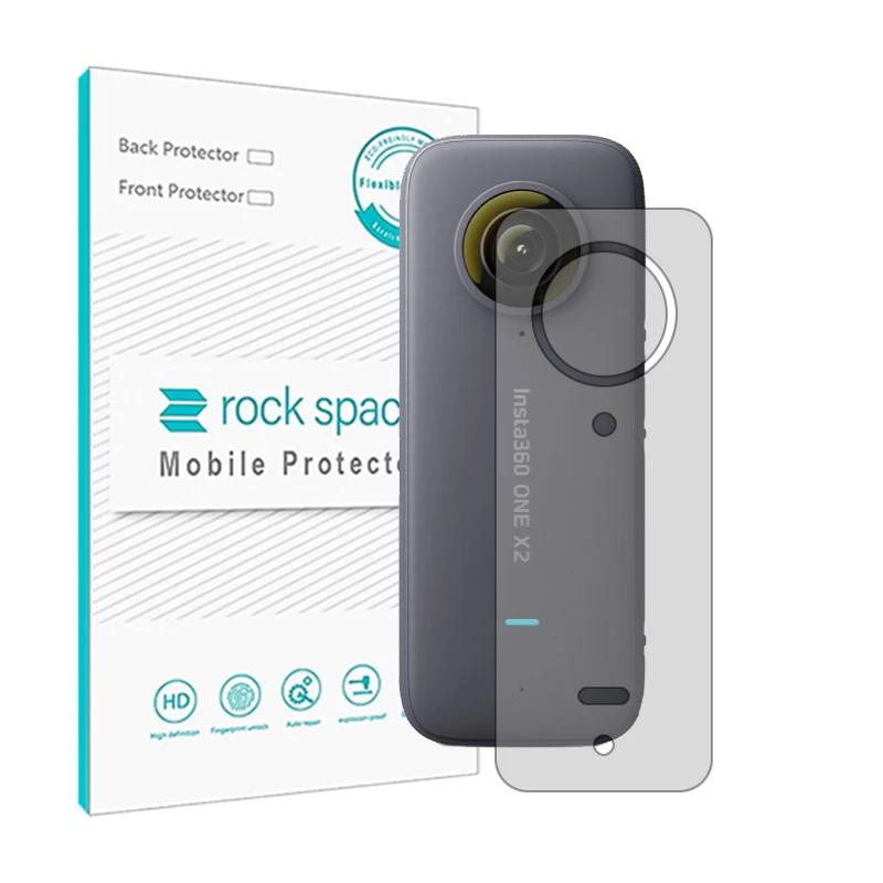 محافظ پشت دوربین شفاف راک اسپیس مدل HyGEL مناسب برای دوربین عکاسی اینستا 360 One X2 محافظ پشت دوربین شفاف راک اسپیس مدل HyGEL مناسب برای دوربین عکاسی اینستا 360 One X2