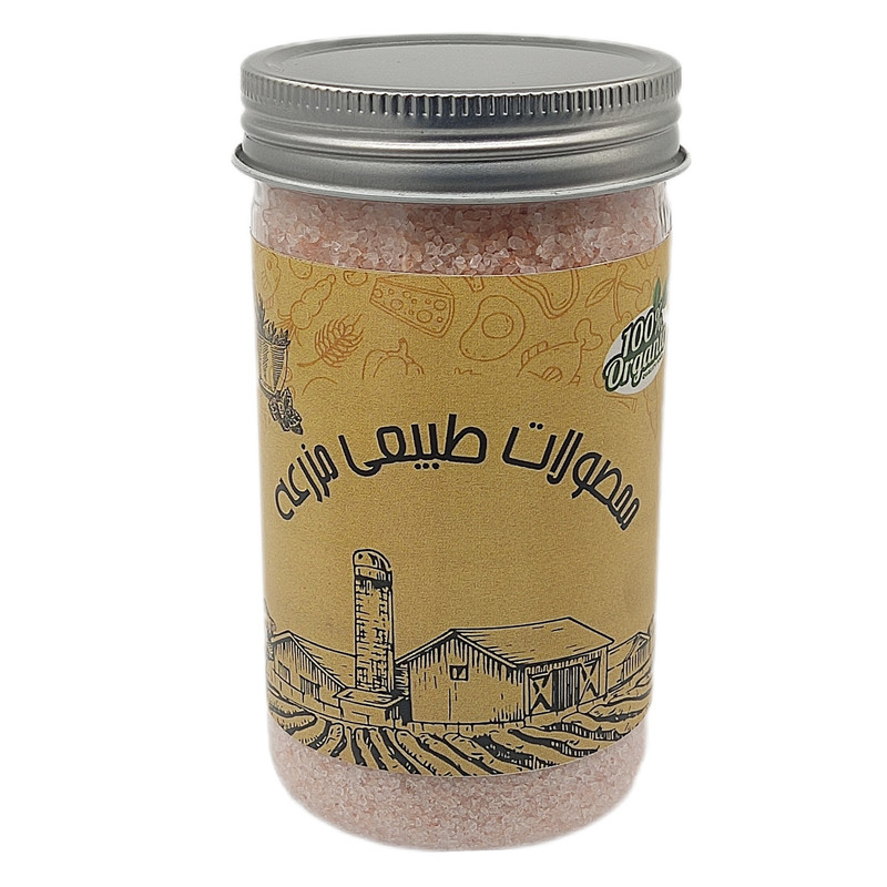 نمک صورتی ممتاز مزرعه - 500 گرم