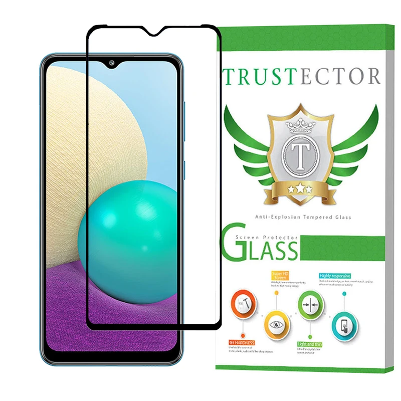 محافظ صفحه نمایش سرامیکی تراستکتور مدل CERAMT مناسب برای گوشی موبایل سامسونگ Galaxy A02