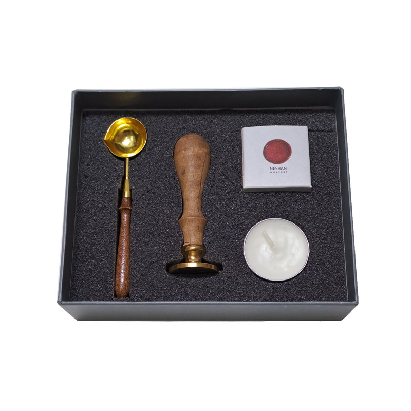 مهر و موم نشان مدل love مجموعه 4 عددی