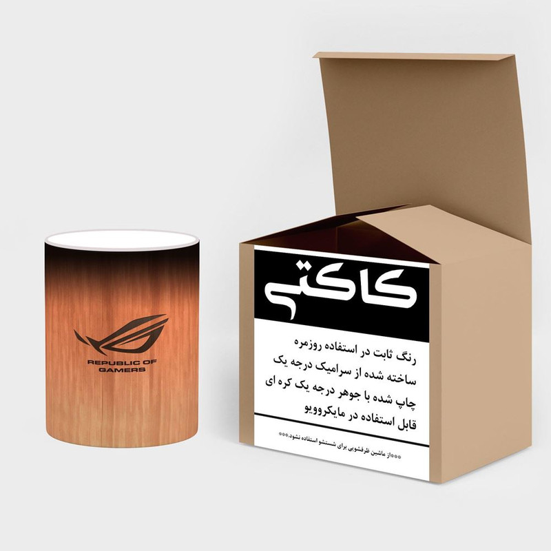 ماگ حرارتی کاکتی مدل بازی Republic Of Gamers کد mgh30108