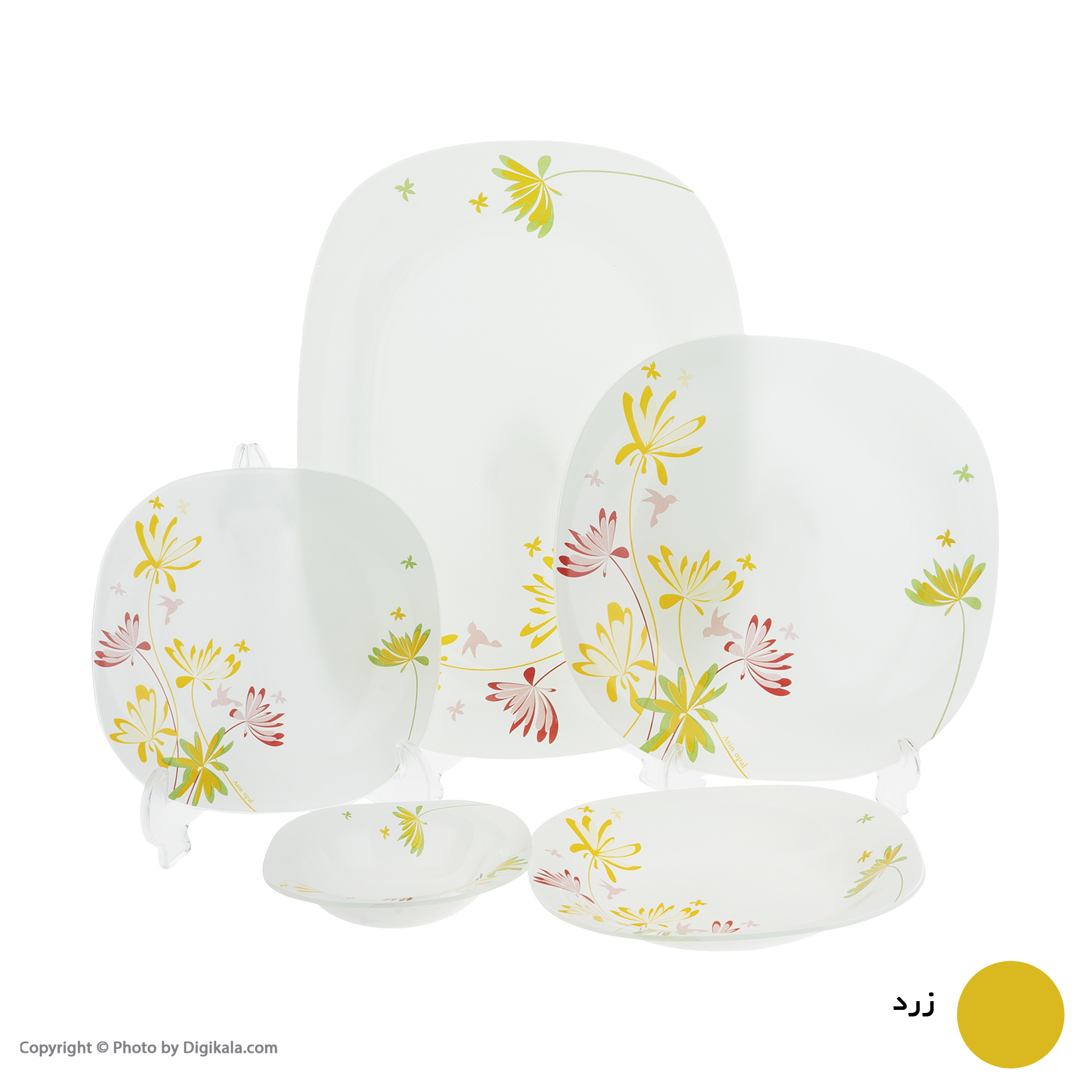 سرویس غذاخوری ویژه 25 پارچه آذین اوپال کد 01