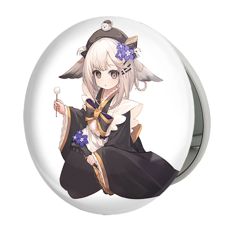 آینه جیبی خندالو طرح بازی آزور لین (Azur Lane) مدل تاشو کد 34255