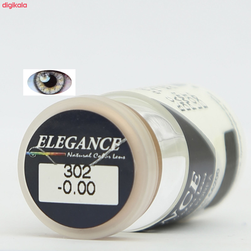 لنز چشم الگانس کد 302 رنگ طوسی روشن