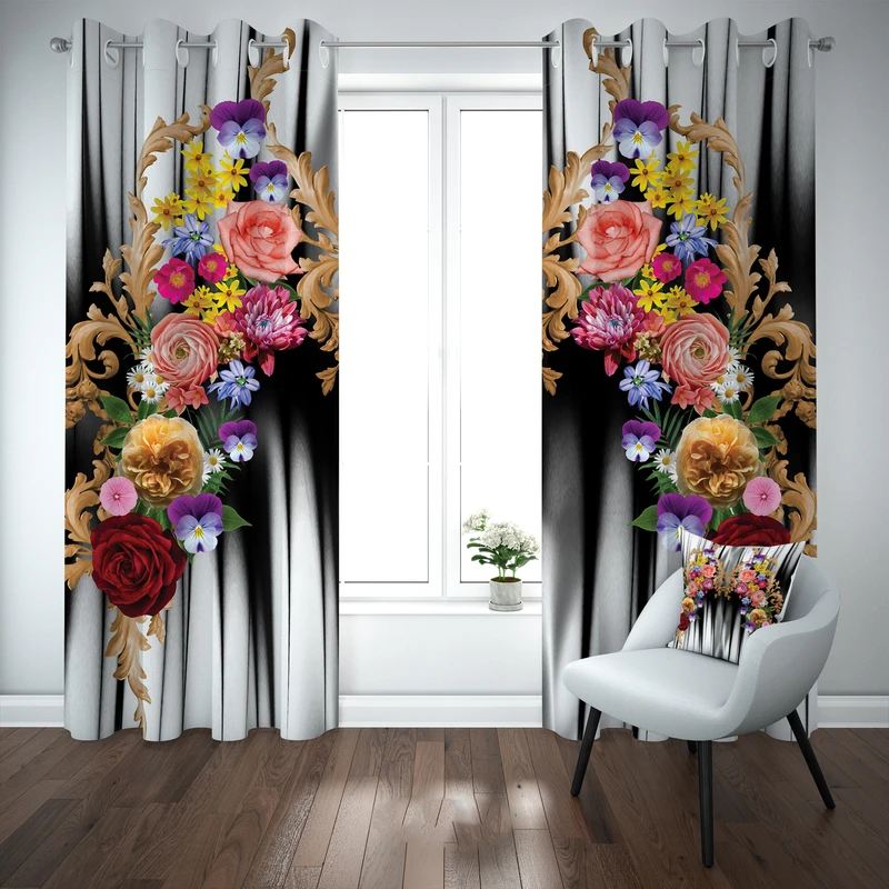 پرده مدل b2622 سایز 140×280 سانتی متر