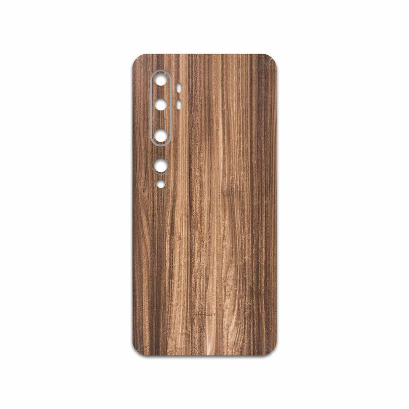 برچسب پوششی ماهوت مدل Light Walnut Wood مناسب برای گوشی موبایل شیائومی Mi Note 10 Pro