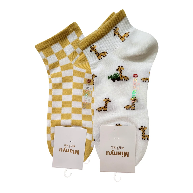 جوراب ساق کوتاه زنانه مدل 20-01194 بسته 2 عددی