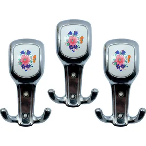 گیره چوب لباسی مدل SILVER مجموعه 3 عددی