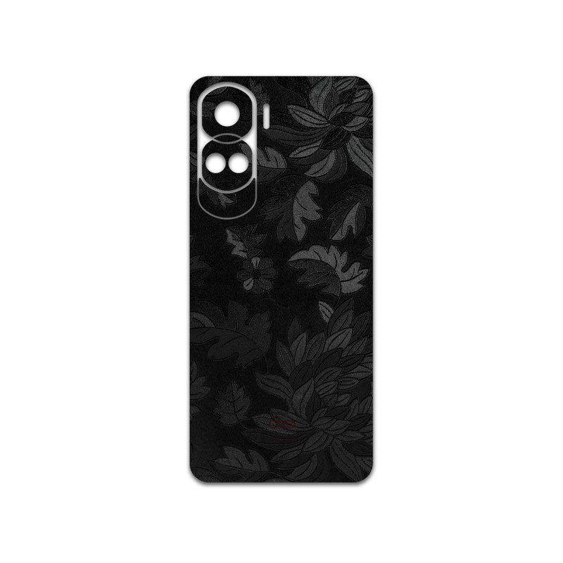 برچسب پوششی ماهوت مدل Black-Wildflower مناسب برای گوشی موبایل آنر 90 Lite