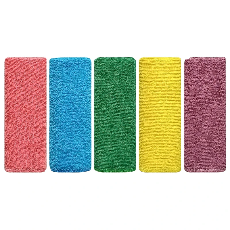 دستمال نظافت خودرو بی تی مدل میکروفایبر کد 30x30Co5 بسته 5 عددی