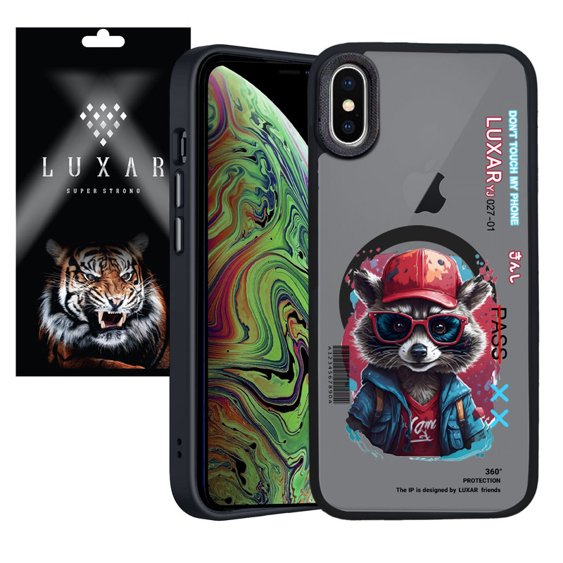 کاور لوکسار مدل Rocket Raccoon مناسب برای گوشی موبایل اپل iPhone Xs Max