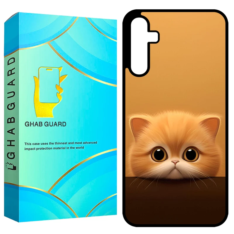 کاور قاب گارد طرح گربه مدل GCHPA35 مناسب برای گوشی موبایل سامسونگ Galaxy A35 5G