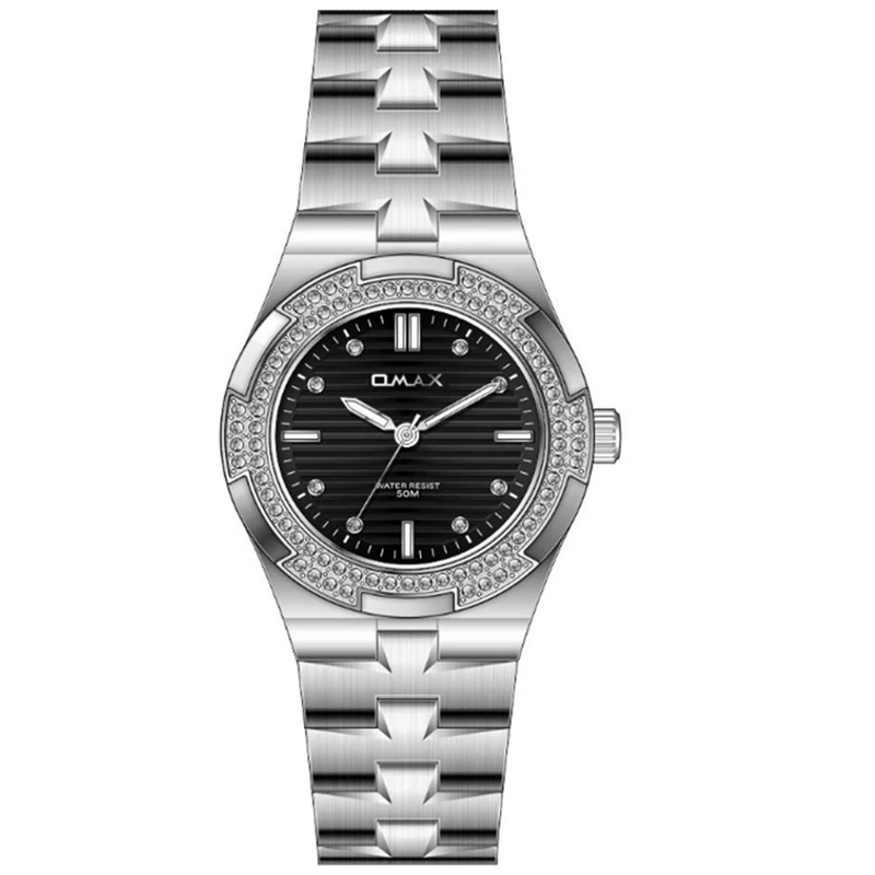 ساعت مچی عقربه‌ای کوارتز زنانه اوماکس مدل JAS014I002O
