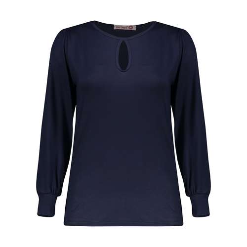 بلوز زنانه افراتین کد 7524 رنگ سرمه ای