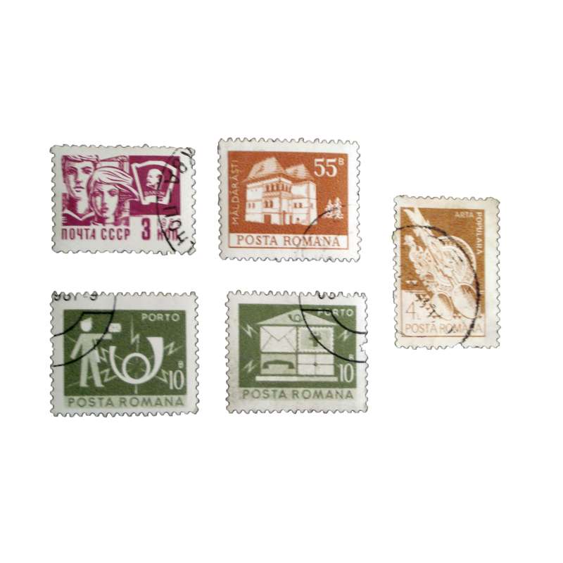 تمبر یادگاری مدل ملل کد DS1660 مجموعه 5 عددی