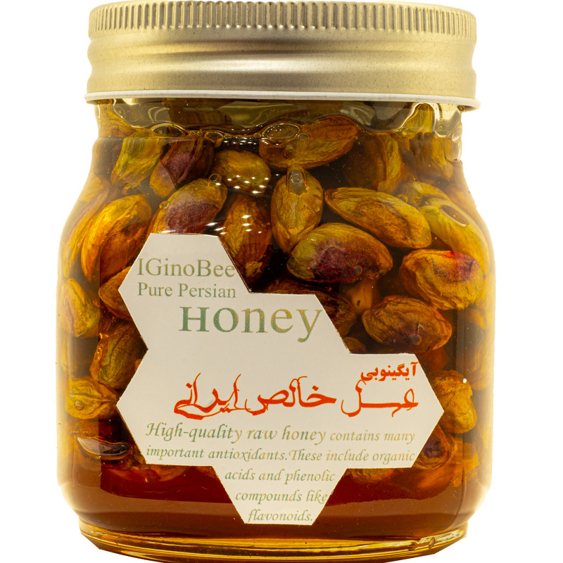 عسل عناب و مغز پسته ایگینوبی - 400 گرم