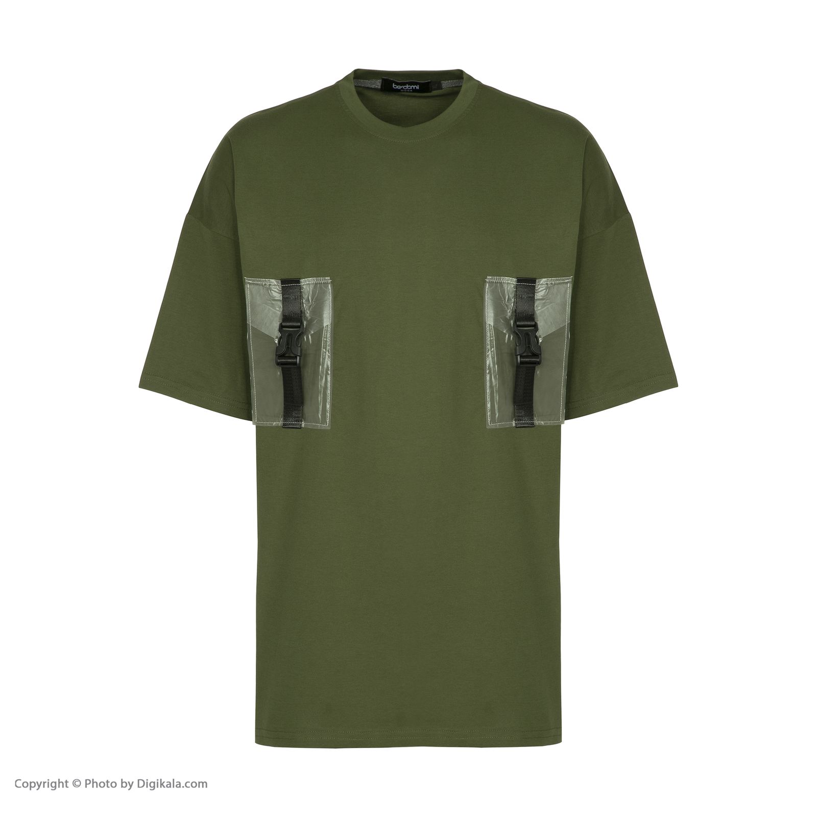 تی شرت آستین کوتاه مردانه بردامی مدل 134 -  - 4