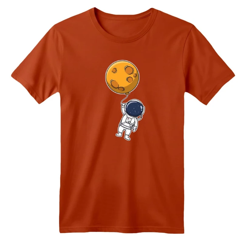 تی شرت آستین کوتاه بچگانه مدل فضانورد کد ۱