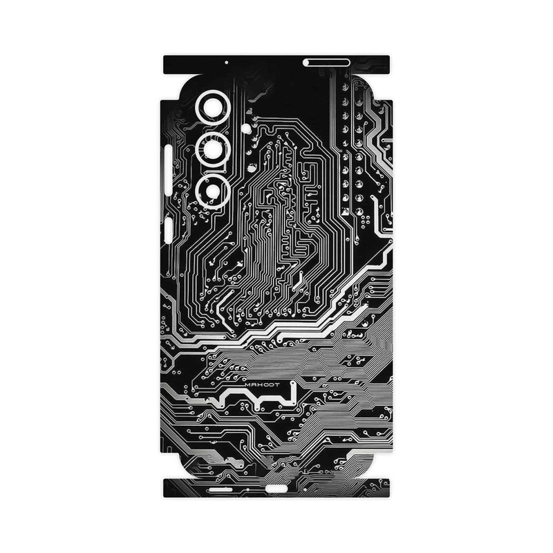 برچسب پوششی ماهوت مدل Black_Printed_Circuit_Board-FullSkin مناسب برای گوشی موبایل سامسونگ Galaxy A35
