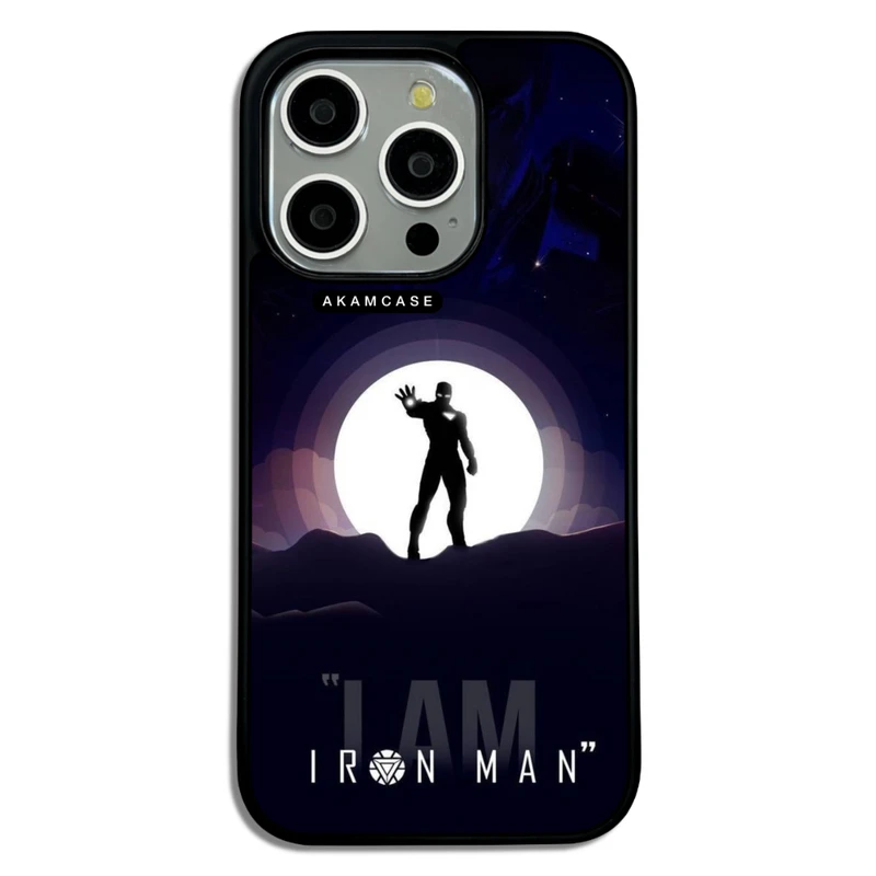 کاور آکام مدل AMC-WA15PRO-IRON MAN9 مناسب برای گوشی موبایل اپل iPhone 15 Pro