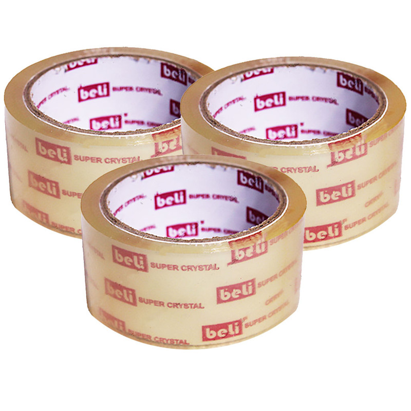 چسب نواری بلی مدل BELI-3 عرض 5 سانتی متر بسته 3 عددی