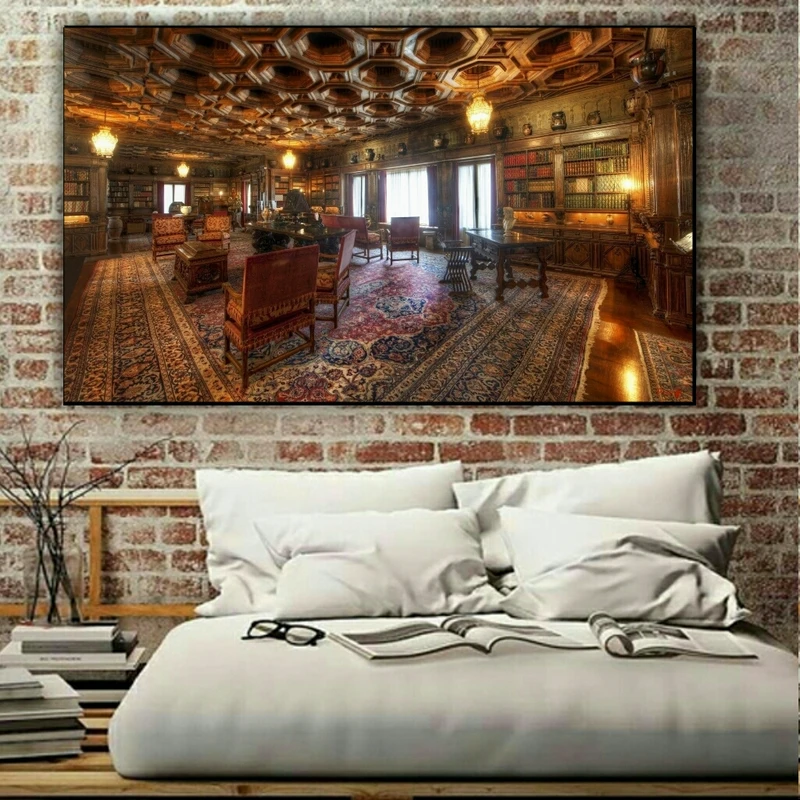 تابلو شاسی طرح کتابخانه جهان مدل TSH1845
