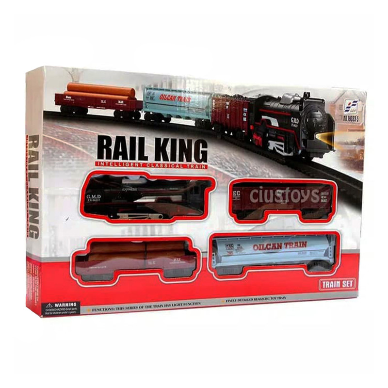 قطار بازی مدل Rail King کد 19033