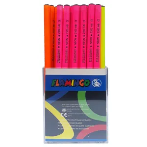 مداد فلامینگو مدل نئون کد 2300-HB بسته 60 عددی