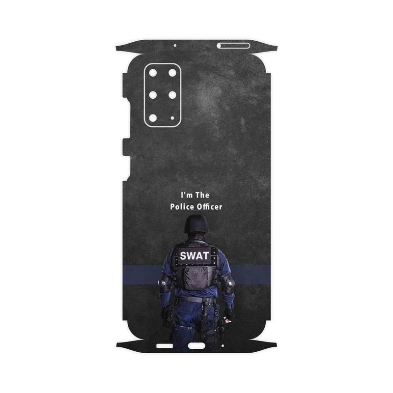 برچسب پوششی ماهوت مدل Police Officer-FullSkin مناسب برای گوشی موبایل سامسونگ Galaxy S20 Plus