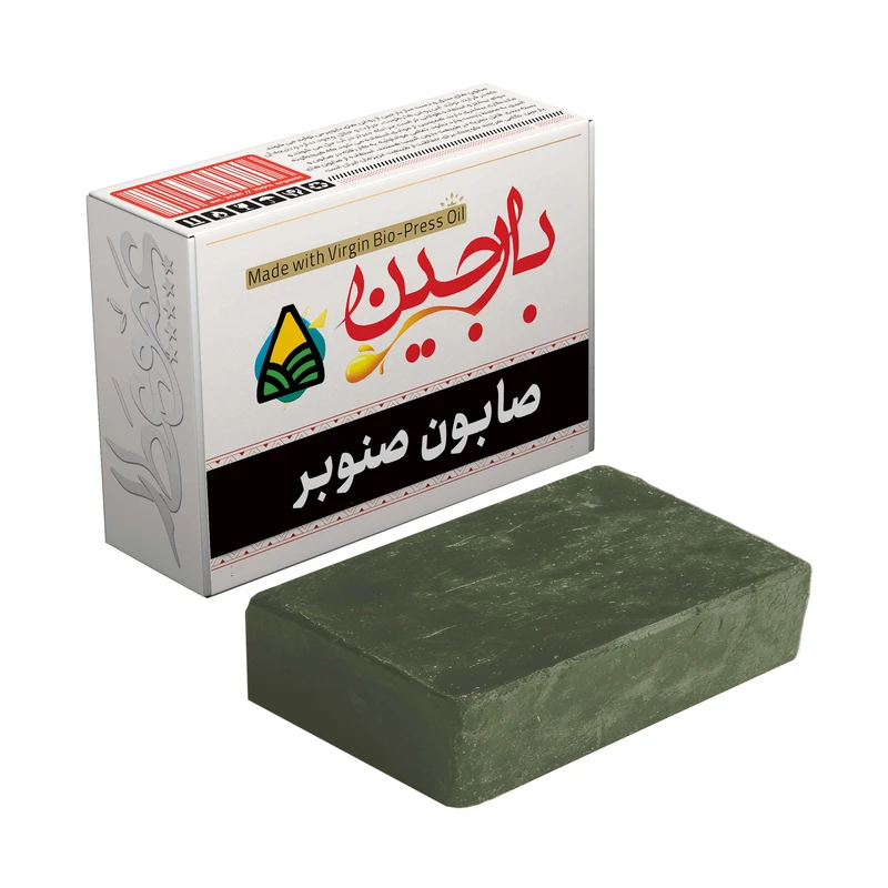 صابون شستشو بارجین مدل بایوپرس صنوبر وزن 85 گرم