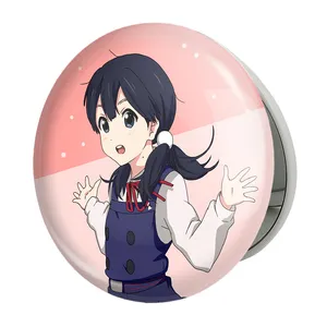 آینه جیبی خندالو طرح کیتاشیراکاوا تاماکو انیمه فروشگاه تاماکو Tamako Market مدل تاشو کد 22506 