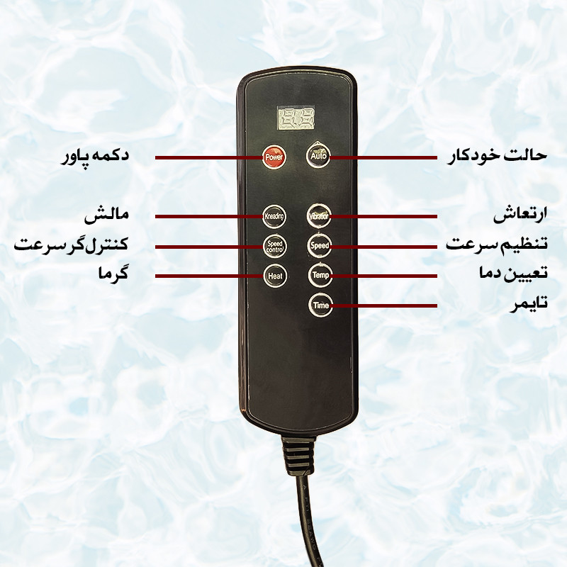 روکش صندلی ماساژور مدل Cushion2