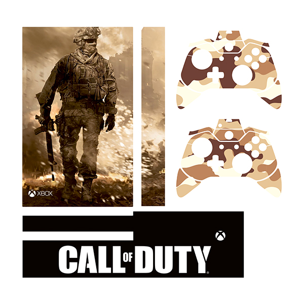 برچسب ایکس باکس one توییجین وموییجین مدل Call of Duty 17 مجموعه 5 عددی