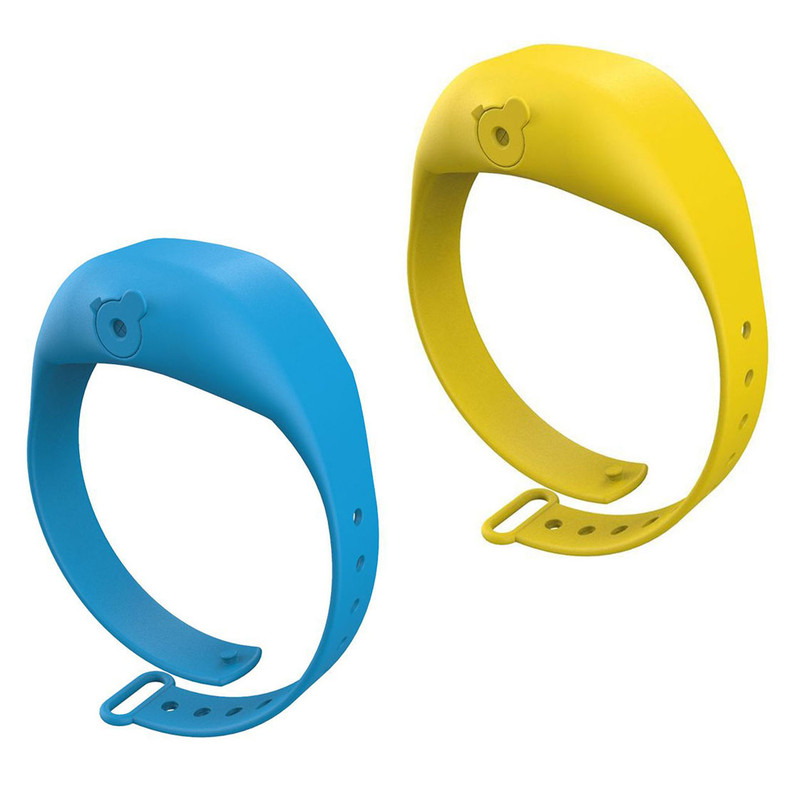 دستبند نگهدارنده الکل و مواد ضدعفونی کننده اسکوئیزی بند مدل S02 بسته دو عددی