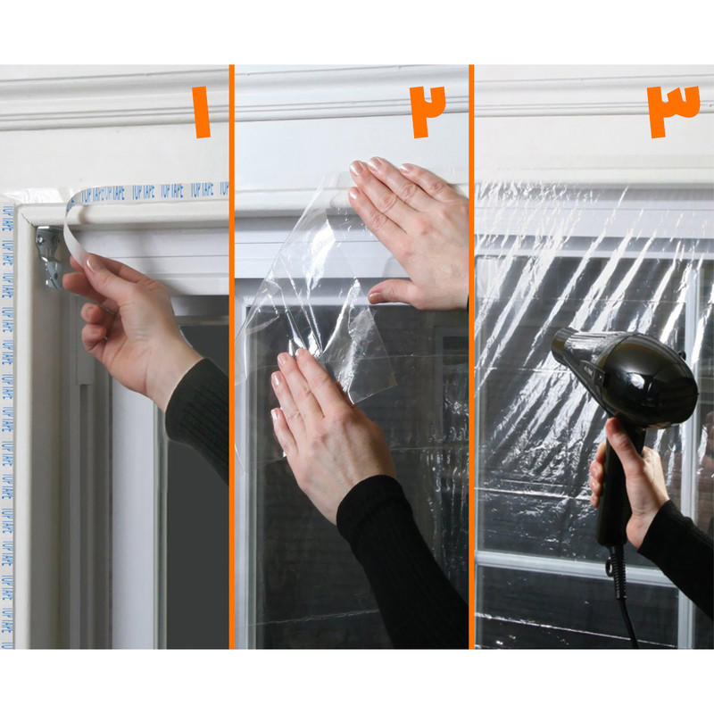 عایق پنجره نادیاهوم مدل window سایز 500x140 سانتی متر