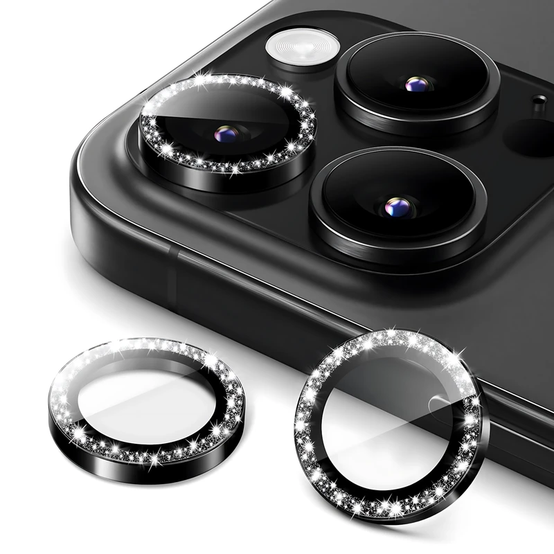 محافظ لنز دوربین چلیپا مدل Luminous مناسب برای گوشی موبایل اپل iPhone 14 Pro / 14 Pro Max