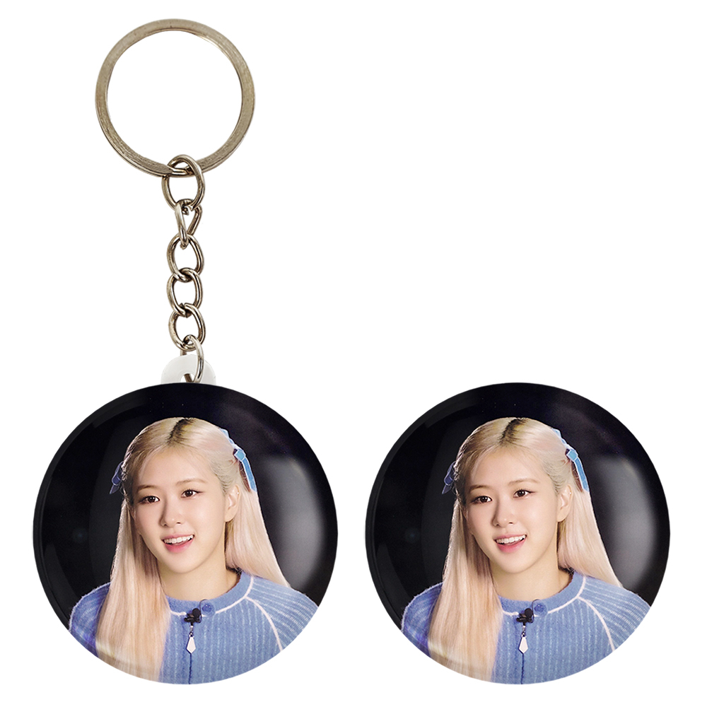 پیکسل خندالو مدل رزی بلک پینک کد 14406 به همراه جاکلیدی